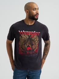 Wrangler Men's Guitar Logo Graphic T-Shirt