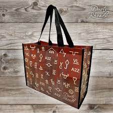 DUSTI RHOADS RUSTY BRANDS SHOPPING BAG