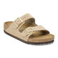Birkenstock Arizona Soft Footbed Nubuck Leather - Sandcastle