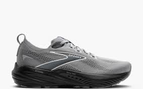 BROOKS MENS GLYCERIN 22 PRIMER GRAY/EBONY/BLUEWASH