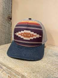 ARIAT AZTEC LOGO TAN BROWN - HATS CAP - A300017908