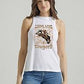 WRANGLER WOMENS WESTERN GODDESS TANK IN MARSHMALLOW