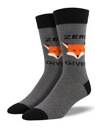 SOCK SMITH MENS ZERO FOX GIVEN