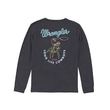 Wrangler Boys Long Sleeve T-Shirt