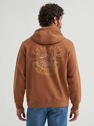 Wrangler Men's Forever Wild & Free Desert Hoodie