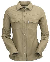 OUTBACK TRADING Women's Kat Shirt (OLIVE)