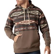 Ariat Men's Color Block Brindle Hoodie 10052452