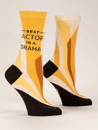 BLUE Q BEST ACTOR IN A DRAMA CREW SOCKS