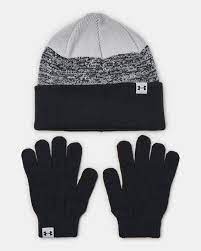 UNDER ARMOUR KIDS BEANIE & GLOVE COMBO