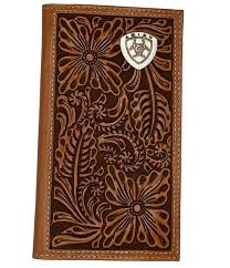 ARIAT RODEO FLORAL ARIAT LOGO WALLET
