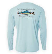 PIMP SHRIMP Ballyhoo Rig Performance Long Sleeve