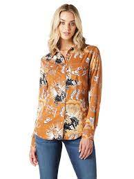 Wrangler Womens Retro Punchy Button Up Shirt