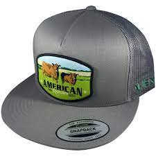 Vexil American Rancher Red Angus Cow/Calf Lt. Steel Grey/Lt. Steel Grey Mesh