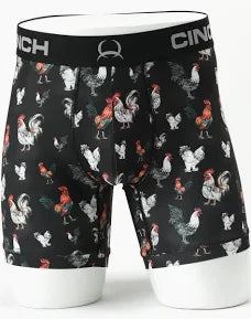 Cinch Men's Rooster 6" Boxer Brief