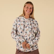 LOCAL GIRL WOMENS FOREST CAMO FLORA HEMLOCK HOODIE