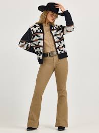 Wrangler Women's Retro® Bailey High Rise Colorwash Trouser Jean in Emersyn