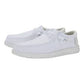 HEY DUDE WALLY STRETCH SOX WHITE
