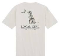 LOCAL GIRL FC FLORA DOG & MOON T-SHIRT