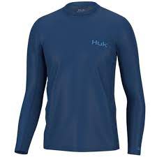 HUK Men's Icon X Shirt (Set Sail Blue)