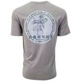 Hooey Men's "Lucky Strike" Steel Grey Roughy T-shirt