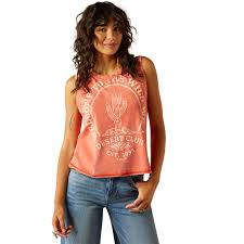 Ariat Women's Desert Club Tank Top - Chili