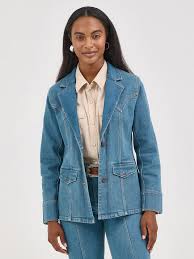 WRANGLER WOMENS DENIM BLAZER