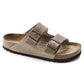 Birkenstock Arizona Soft Footbed Oiled Leather - Tobacco Brown