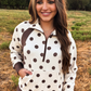 Cocoa Dot Pullover