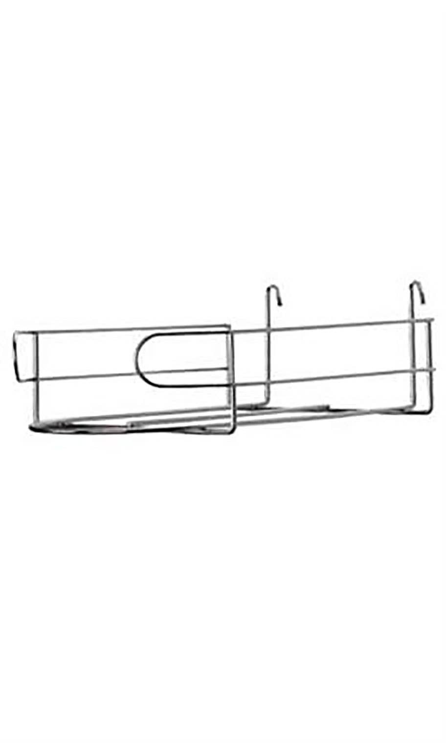 Chrome Wire Grid Cap Display - Holds 9-12 Caps or Headpieces