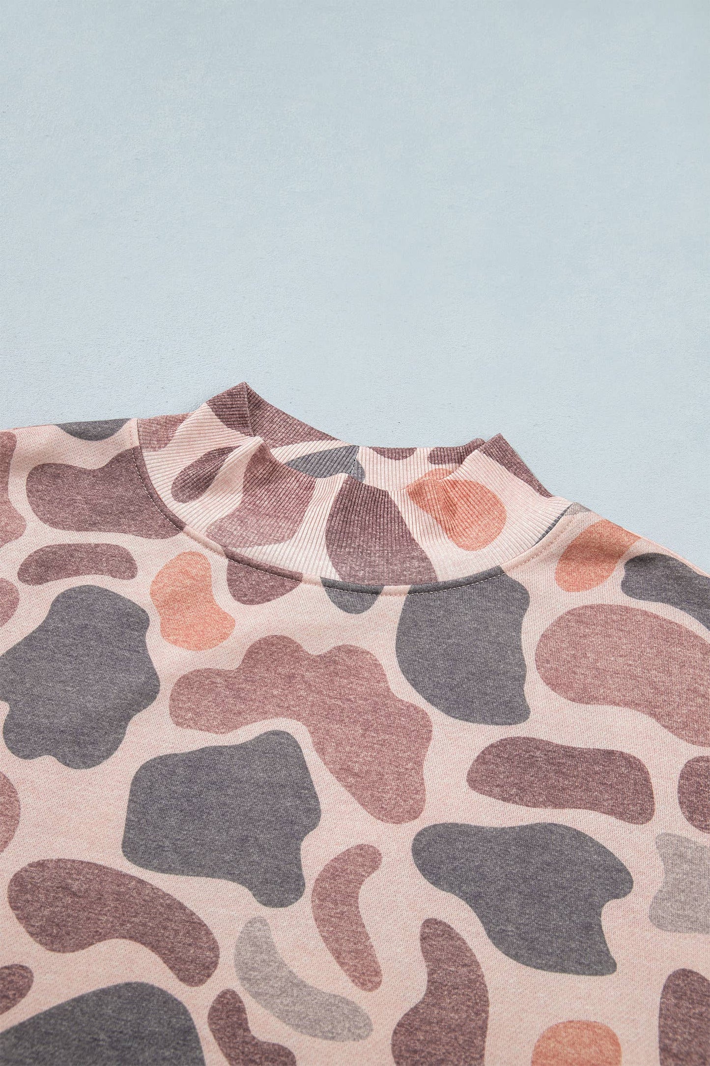 Full SizeCasual Camouflage Western Style Pullover Sweatshirt: Multicolour / S