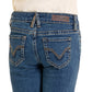 Rock & Roll Girls' Signature Stitch Trouser Jeans