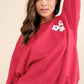 32372T - French Terry Graphic Pullover Sweatshirt: TAUPE / MIDIUM