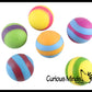1 - 1.75" Striped Doh Filled Stress Ball - Squishy