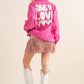 32372T - French Terry Graphic Pullover Sweatshirt: TAUPE / MIDIUM