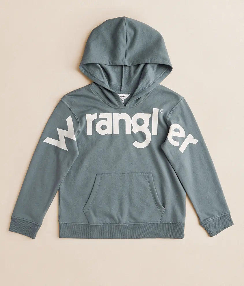 Wrangler Girl's Bold Logo Hoodie