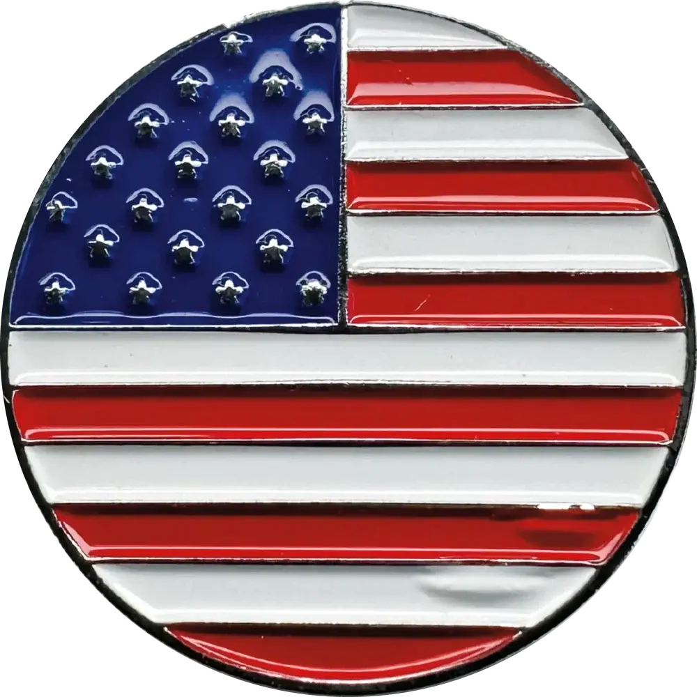 AMERICAN HAT MAKERS America Flag | Magnetic Hat Pin