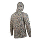 LOCAL BOY MEN'S Heather Blend Hoodie T-Shirt in Localflage