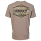 Hooey Mens "Flint" Tan w/Camo Hooey Logo T-shirt