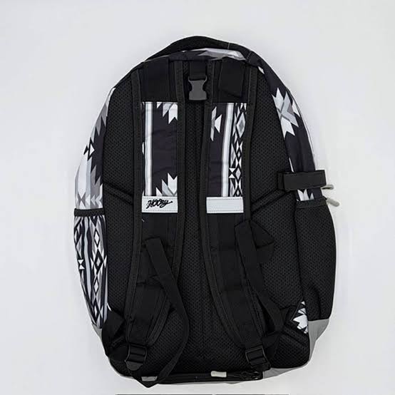 Hooey Ox Black & Grey Aztec Print Backpack