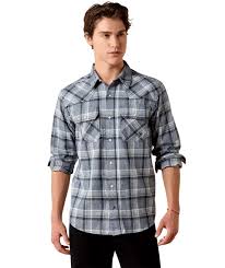 Ariat Men's Retro Harish Fitted Snap Shirt