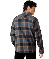 ARIAT MENS HARBERT RETRO SNAP WESTERN SHIRT