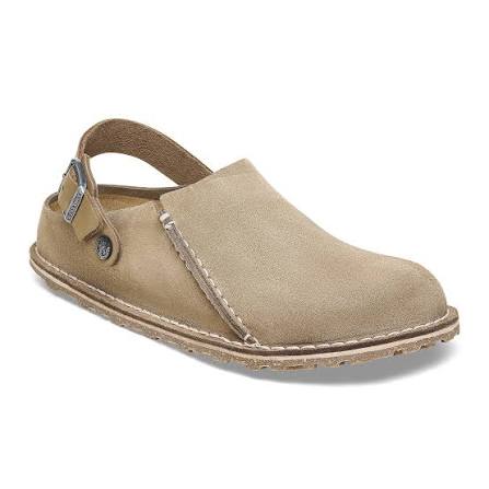 BIRKENSTOCK Lutry Premium Suede-GRAY TAUPE