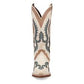 Laredo Ladies Honky-Tonk Halo Off White Leather Western Boot