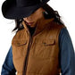 Ariat Ladies CONCEALED CARRY Dachshund Grizzly Quilted Vest 10079655