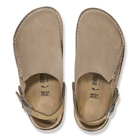 BIRKENSTOCK Lutry Premium Suede-GRAY TAUPE