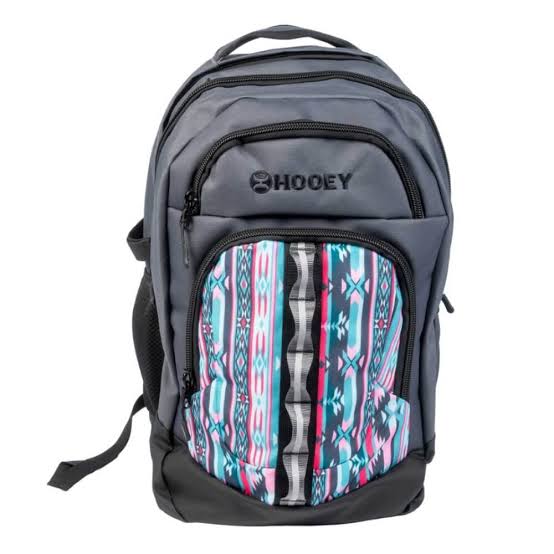 Hooey Ox Aztec Backpack Charcoal