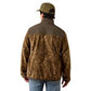 ARIAT Basis Camo Quarter Zip Fleece Pullover-SAVANNAH TAN CAMO