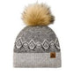 ARIAT WOMEN'S WILLOW BEANIE- GREY HEATHER/EARTH HEATHER