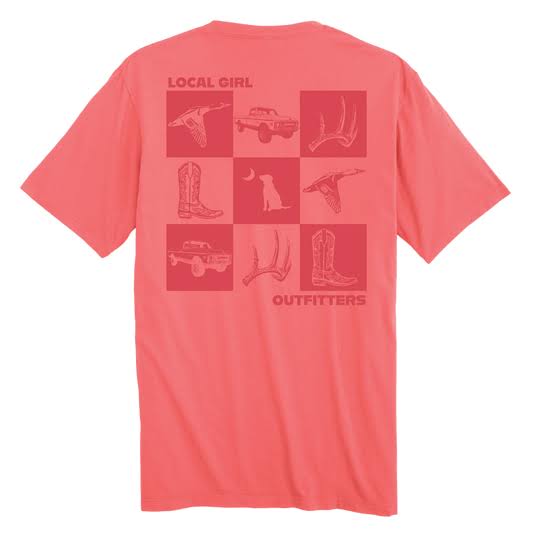 LOCAL GIRL SOUTHERN MOMENTS Women's Short Sleeve T-shirt