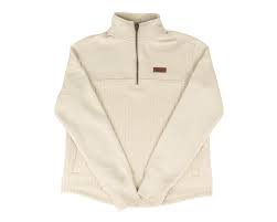 Cinch Women's Cream 1/4 Zip Pullover-MAK9936001